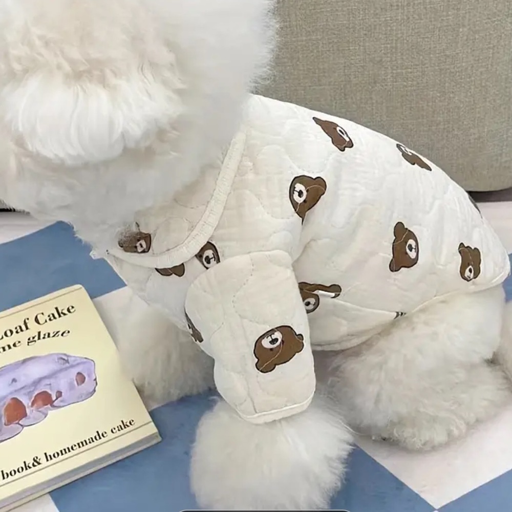 NEW! Cute, Small Dog Clothes, Cozy Pet Sleepwear For Autumn And Winter
